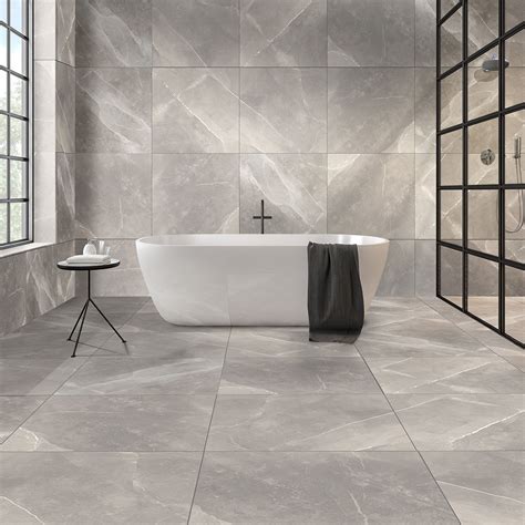 Armani Light Grey Porcelain Tile 